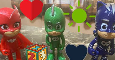 PJ Mask Trivia, Letter & Number Recognition & Show and Tell