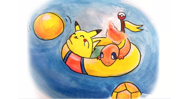 60min Draw Playtime Pikachu & Charmander Pokemon Lesson 
