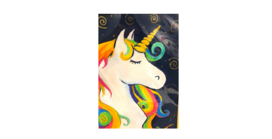 60min Drawing Lesson: Night Time Unicorn